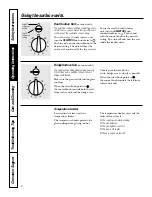 Предварительный просмотр 6 страницы GE JP960 Owner'S Manual