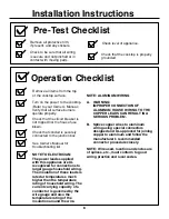 Предварительный просмотр 8 страницы GE JP961 Installation Instructions Manual