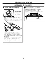 Предварительный просмотр 22 страницы GE JP989SKSS Owner'S Manual & Installation Instructions