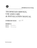 GE JRS25 Technical & Service Manual preview