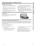 Предварительный просмотр 19 страницы GE JS645 Owner'S Manual