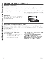 Предварительный просмотр 20 страницы GE JS660SLSS Owner'S Manual