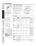 Предварительный просмотр 12 страницы GE JS905 Owner'S Manual