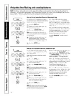 Предварительный просмотр 14 страницы GE JS905 Owner'S Manual