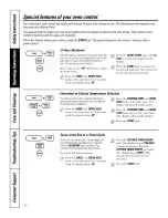 Предварительный просмотр 18 страницы GE JS905 Owner'S Manual