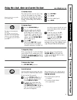 Preview for 17 page of GE JS998 Series Owner'S Manual