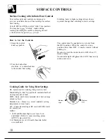 Preview for 10 page of GE JSP26 Use & Care Manual