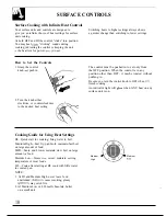 Предварительный просмотр 10 страницы GE JSP26 Use & Care Manual