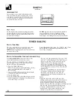 Preview for 16 page of GE JSP28 Use & Care Manual