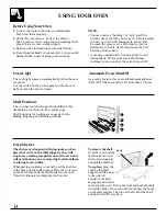 Preview for 14 page of GE JSP34 Use And Care Manual