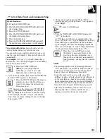 Preview for 21 page of GE JSP38 Use And Care Manual