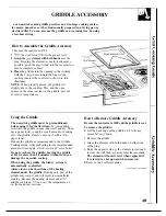 Предварительный просмотр 19 страницы GE JSP60GN Use And Care & Installation Manual