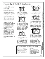 Preview for 13 page of GE JSP62GN Use And Care Manual