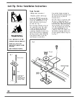 Preview for 44 page of GE JSP62GN Use And Care Manual