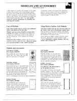 Предварительный просмотр 3 страницы GE JSP68 Use And Care & Installation Manual