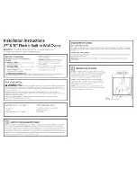 GE JT3000SF1SS Installation Instructions Manual preview