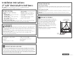 GE JT5000SFSS Installation Instructions Manual preview