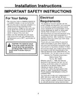 Preview for 2 page of GE JT910AA Installation Instructions Manual