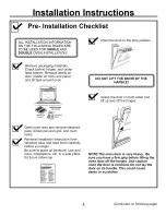 Preview for 3 page of GE JT910AA Installation Instructions Manual