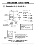 Preview for 5 page of GE JT910AA Installation Instructions Manual