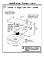 Preview for 7 page of GE JT910AA Installation Instructions Manual