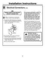 Preview for 9 page of GE JT910AA Installation Instructions Manual