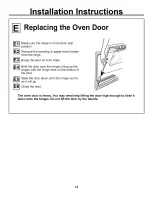 Preview for 12 page of GE JT910AA Installation Instructions Manual