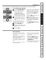 Предварительный просмотр 21 страницы GE JT91230 Owner'S Manual