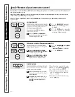 Preview for 24 page of GE JT96530 Owner'S Manual