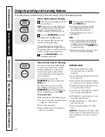 Preview for 28 page of GE JT96530 Owner'S Manual