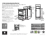 GE JTD5000DN Dimensions And Installation Information preview