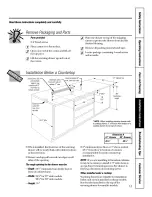 Preview for 13 page of GE JTD910 Owner'S Manual