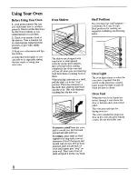 Preview for 8 page of GE JTP10GP Use And Care Manual