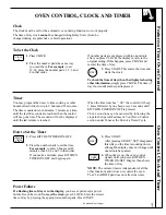 Предварительный просмотр 7 страницы GE JTP18 Use And Care Manual