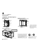 Предварительный просмотр 2 страницы GE JTP20 Dimension Manual