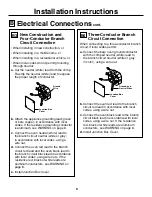 Предварительный просмотр 9 страницы GE JTP20 Installation Instructions Manual