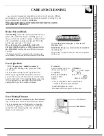 Предварительный просмотр 27 страницы GE JTP44 Use And Care Manual