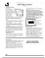 Предварительный просмотр 28 страницы GE JTP44 Use And Care Manual