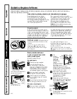 Предварительный просмотр 54 страницы GE JTP70 Owner'S Manual