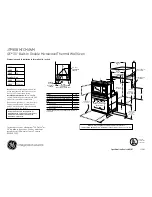 GE JTP90BM Dimensions And Installation Information preview