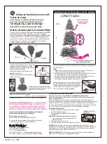 Preview for 2 page of GE Just Cut Hampton's Spruce 18227 Assembly Instructions