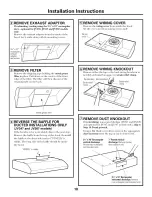 Preview for 10 page of GE JV327 Owner'S Manual And Installation Instructions