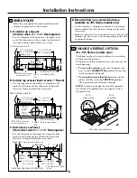 Предварительный просмотр 13 страницы GE JV535 Owner'S Manual & Installation Instructions