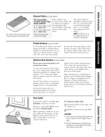 Preview for 5 page of GE JV555 Owner'S Manual And Installation Instructions