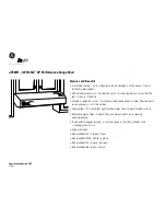 Preview for 2 page of GE JV566HSS Dimensions