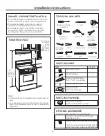 Предварительный просмотр 8 страницы GE JV635 Owner'S Manual And Installation Instructions