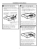 Предварительный просмотр 11 страницы GE JV635 Owner'S Manual And Installation Instructions