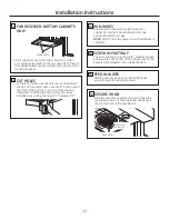 Предварительный просмотр 13 страницы GE JV635 Owner'S Manual And Installation Instructions