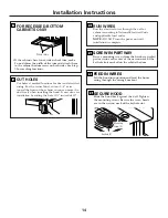 Preview for 14 page of GE JV666HSS Owner'S Manual & Installation Instructions