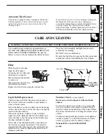 Preview for 3 page of GE JV694 Use And Care & Installation Manual